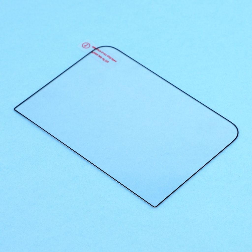 Heldekkende skjermbeskytter i herdet glass til iPhone Fold - svart
