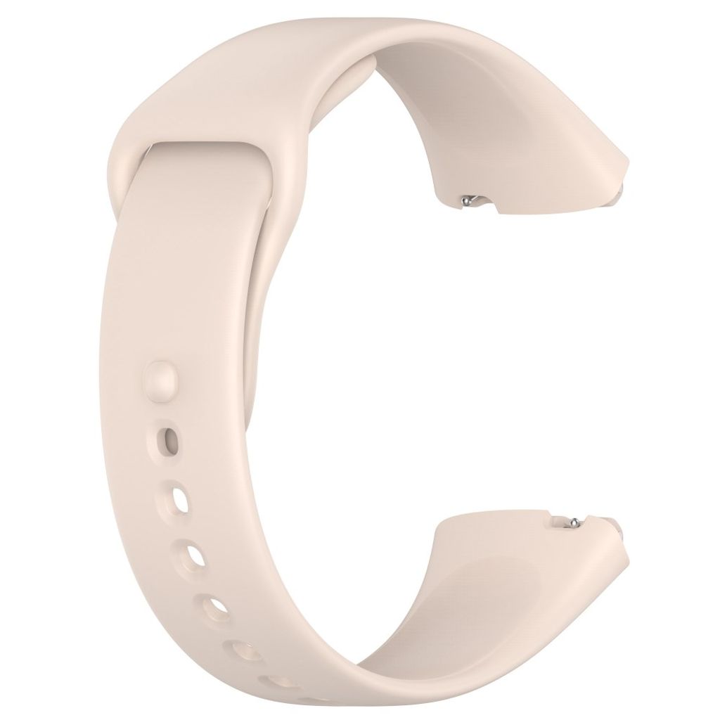 Xiaomi Redmi Watch 3 Lite / Watch 3 Active Silikoniranneke Kellolle - Valkoinen