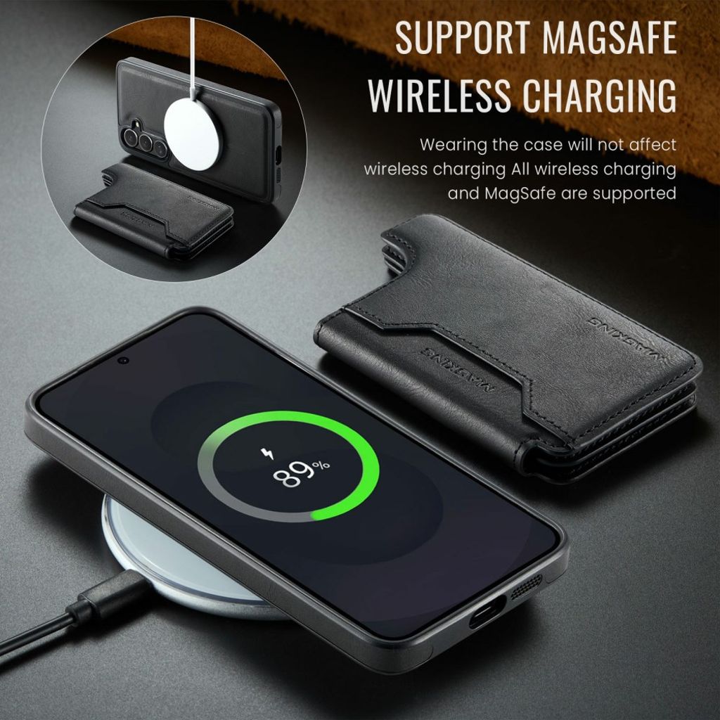 MAGKING Samsung Galaxy S25 FE Kuori MagSafe - Musta