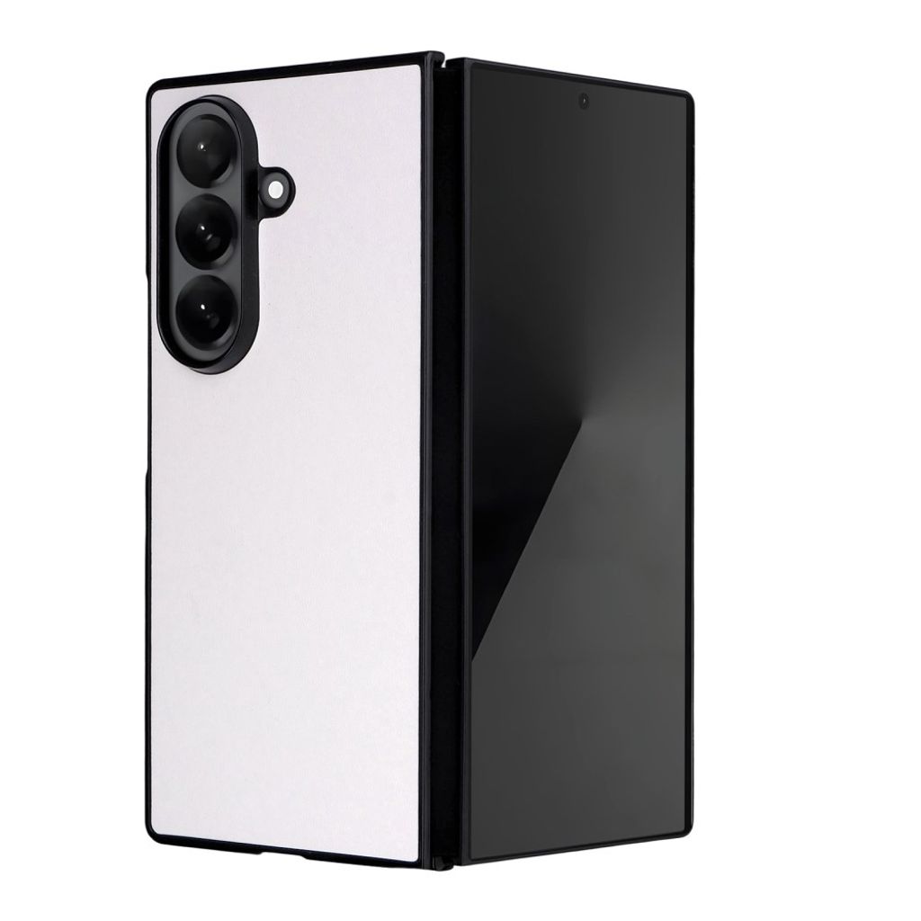 Samsung Galaxy Z Fold7 5G Skal i PU-läder - Vit