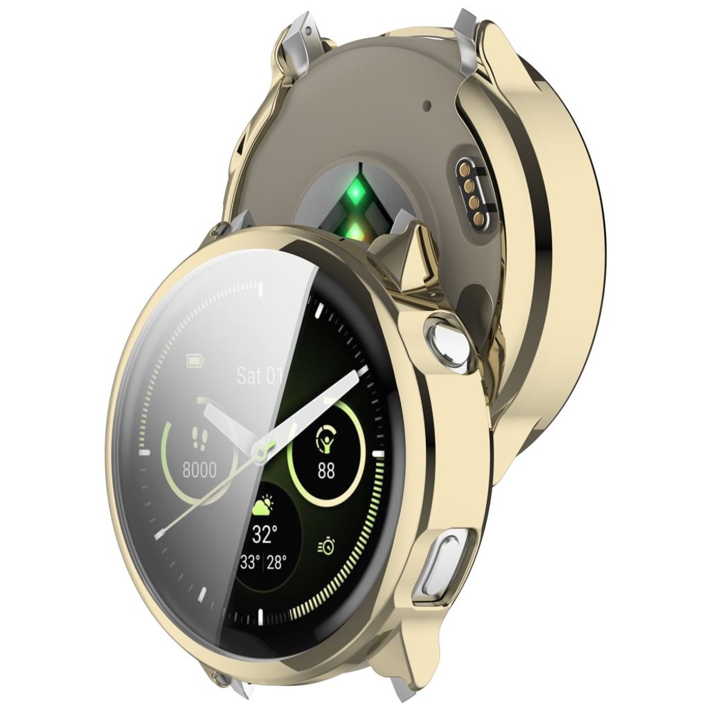Garmin Venu 4 41mm Klockskal med Skärmskydd TPU - Guld