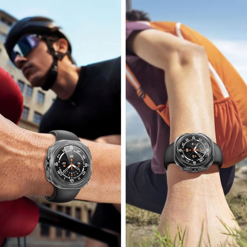 Tech-Protect Defense skal till Samsung Galaxy Watch 8 46mm – Transparent