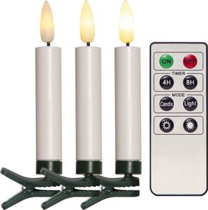 Trådlös julgransbelysning Flamme 10LED - Inomhus