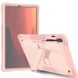 Samsung Galaxy Tab S10 FE Plus Case with Stand - Rose Gold