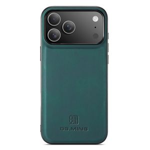 DG.MING iPhone 18 Pro/17 Pro Deksel med PU-lær - Grønn