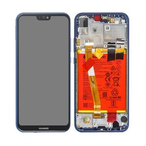 Huawei P20 Lite LCD Display + Battery - Klein Blue