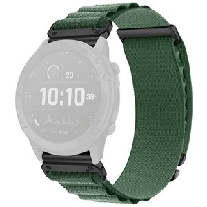 Garmin Fenix 8 Pro/Quatix 8 51mm Nylon Sport Klokkereim - Grønn