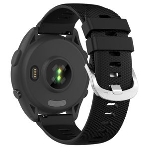 Garmin Forerunner 265 klokkerem i silikon - svart