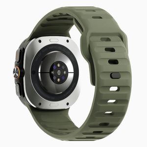 Samsung Galaxy Watch Ultra 47mm Urrem Silikone – Grøn