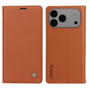 YIKATU iPhone 17 Pro Max Wallet cover - Brown