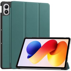 Xiaomi Poco Pad M1/Redmi Pad 2 Pro Etui Støtsikker Tri-Fold - Svartgrønn