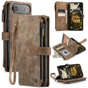 CASEME iPhone Air Etui med Stativ - Brun