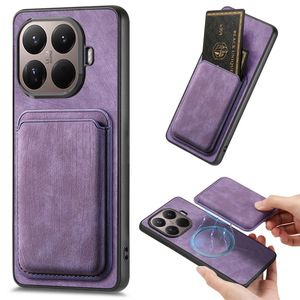 Xiaomi 17T MagSafe-kuori lompakolla - Violetti