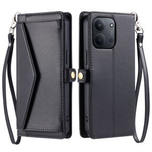 Xiaomi Redmi 15C 5G / 15C 4G Kotelo Kantohihna - Musta