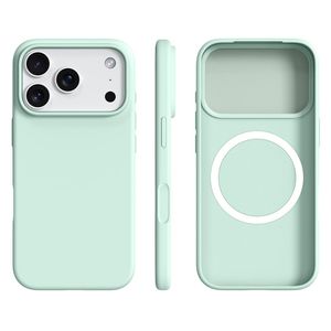 iPhone 18 Pro Max/17 Pro Max-deksel MagSafe-kompatibelt – lysegrønn