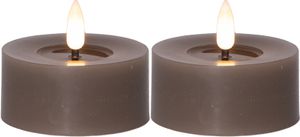 LED Värmeljus Flamme Flow 55mm, 2-pack Mullvad
