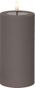 LED BLOCKLJUS FLAMME SOFT MULLVAD / 17,5 CM / TIMER / INOMHUS/UTOMHUS