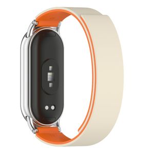 Xiaomi Smart Band 10 Kellonranneke, Silikoni - beige, oranssi