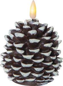 LED-lys Flamme Cone 10,5 cm med timer