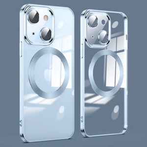 iPhone 13 Kuori MagSafe-yhteensopiva TPU - Vaaleansininen