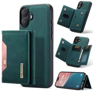 DG.MING iPhone 17 Skal med Plånbok - Grön