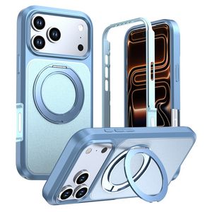 iPhone 18 Pro/17 Pro MagSafe Cover med ringstøtte - Blå