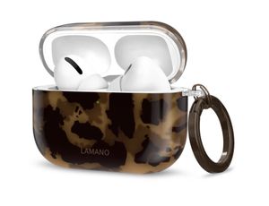 Tech-Protect Lamano Kuori AirPods Pro 1 / 2 - Musta/ruskea