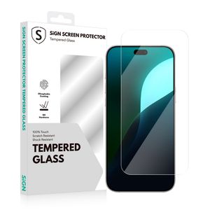 SiGN Skärmskydd i Härdat Glas för iPhone 18 Pro Max