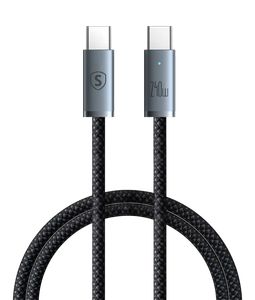 SiGN USB-C till USB-C-kabel 240W, 2m – Grå