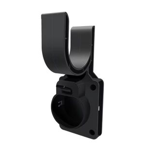 SiGN veggfeste for ladekontakt type 2 med ledningskrok/utløserknapp