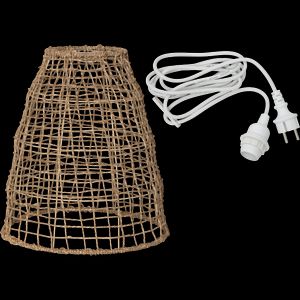 Star Trading lampskärm Tove för utomhusbruk – natur 33 cm