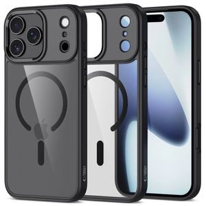 Tech-Protect MagMat MagSafe Case for iPhone 17 Pro - Clear Black