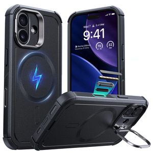 ESR Cyber Kickstand MagSafe Case for iPhone 17 - Black