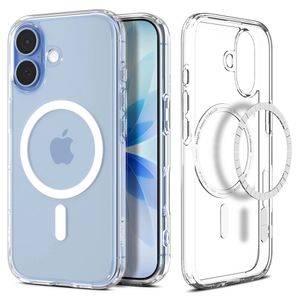 Spigen Ultra Hybrid MagSafe Case for iPhone 17 - Clear White