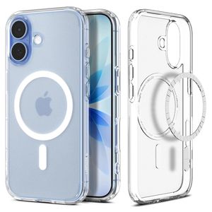 Spigen Ultra Hybrid MagSafe Case for iPhone 17 - White/Transparent Matte