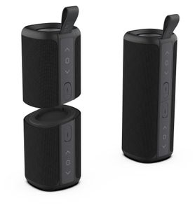 Exibel 2-in-1 Bluetooth-kaiutin BX80 - Musta