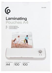 Exibel Lamineringsfickor A4, 100st