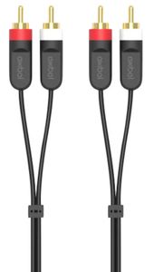 Exibel RCA-lydkabel dobbel, 1,5 m
