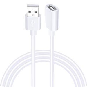 SiGN USB-A förlängningskabel 1m – vit