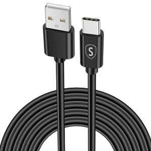 SiGN USB-C Kabel 2.1A, 2m - Svart