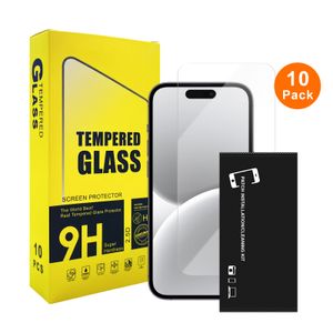 10-pack skärmskydd i härdat glas för iPhone 17, Bulk