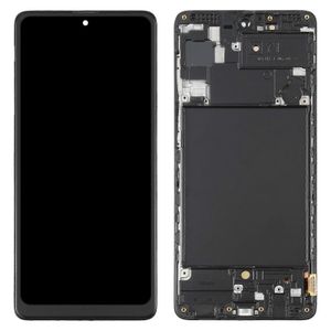 Samsung Galaxy A71 OLED Skjerm Original - Svart