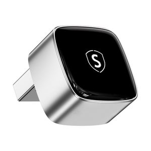 SiGN Mini trådlös CarPlay / Android Auto adapter - Silver