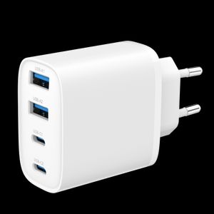 SiGN GaN 40W Väggladdare 2x USB-C/2x USB-A – Vit