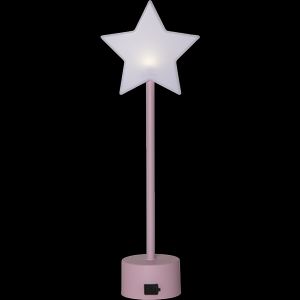 Star Trading LED-lampe Stjerne på fot Blizz – Rosa