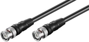 Goobay BNC Videokabel dubbel-skärmad 2m RG59 hane-hane
