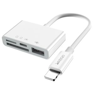 Yesido Lightning Hub 4-i-1 OTG-adapter