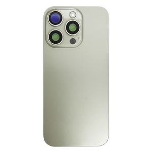 iPhone 15 Pro Max Bagside med små dele - Naturlig Titanium