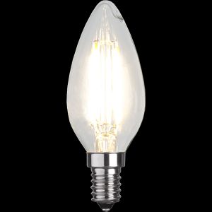 LED-pære E14 C35 Klar