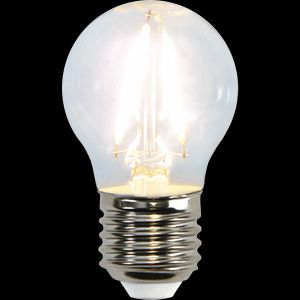 LED-lampa E27 G45 Clear
